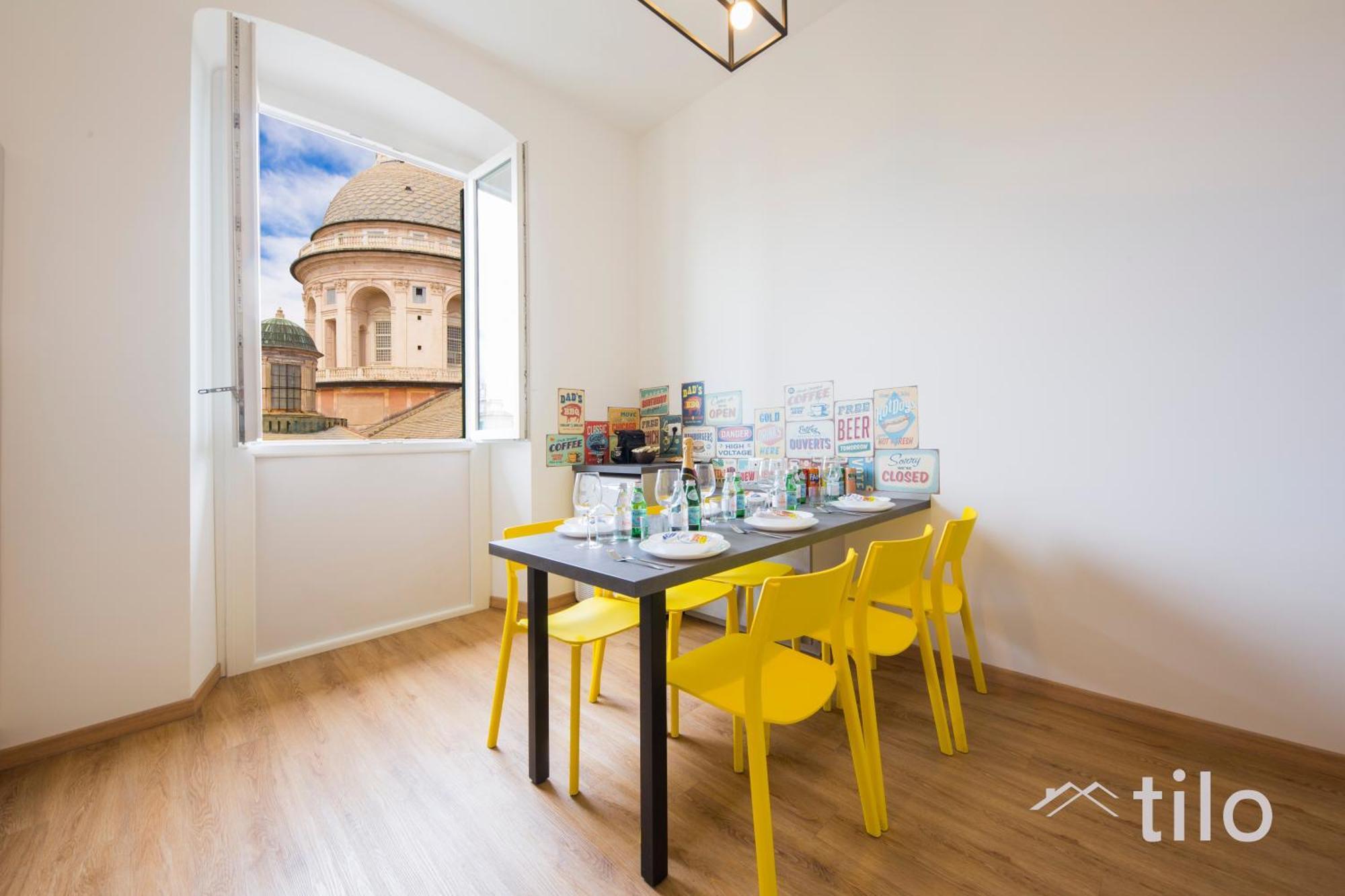 City Center, 2Br, Free Wifi & Netflix By Tilo جنوة المظهر الخارجي الصورة