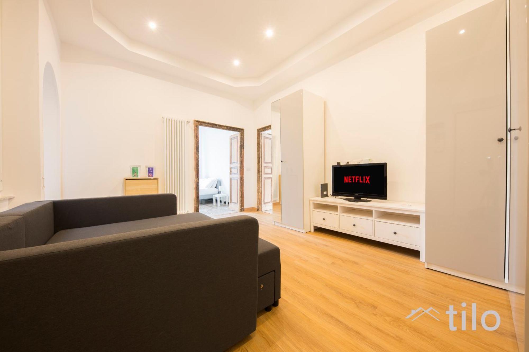 City Center, 2Br, Free Wifi & Netflix By Tilo جنوة المظهر الخارجي الصورة