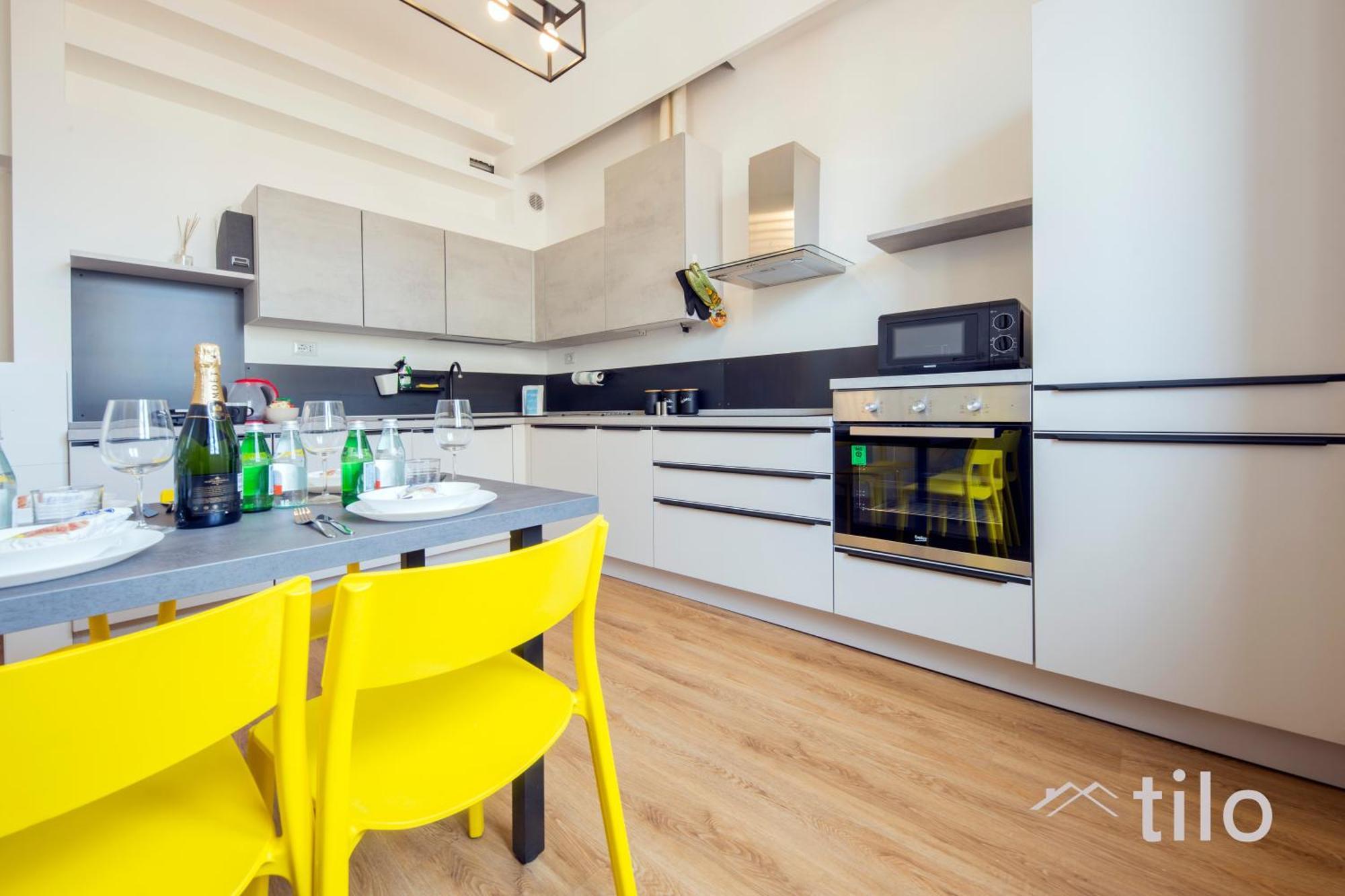 City Center, 2Br, Free Wifi & Netflix By Tilo جنوة المظهر الخارجي الصورة