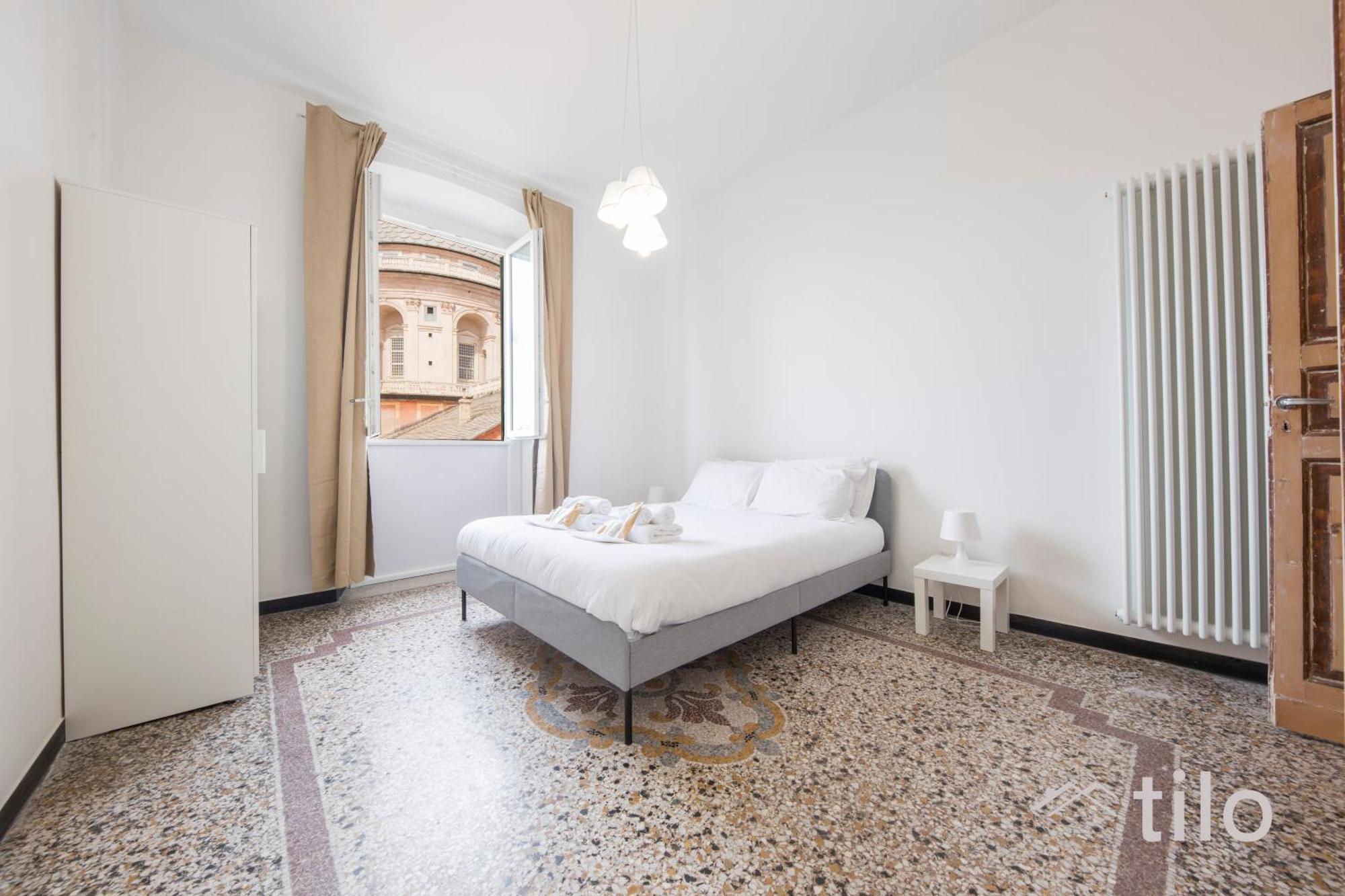 City Center, 2Br, Free Wifi & Netflix By Tilo جنوة المظهر الخارجي الصورة